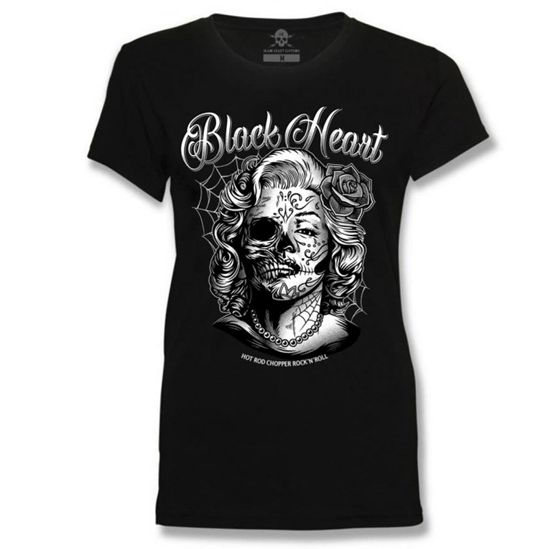 Dámske tričko Black Heart Dirty Queen