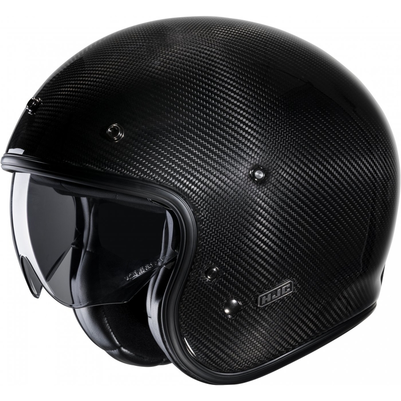 Otvorená prilba na motocykel HJC V31 Carbon čierná