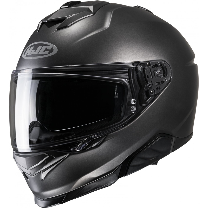 Integrálna prilba na motocykel HJC i71 Solid Semi Flat titanová