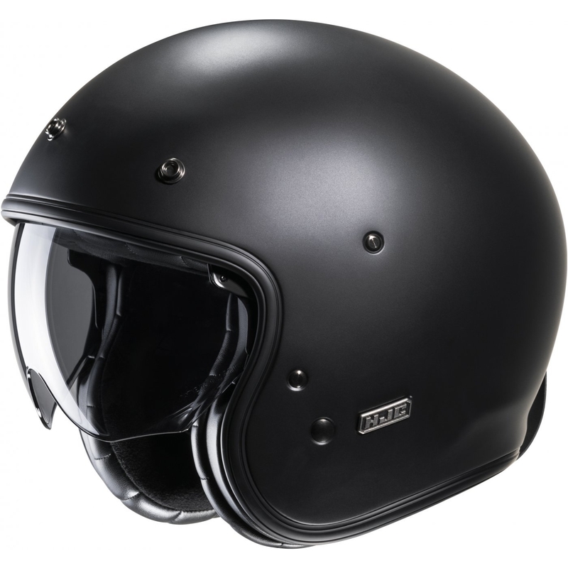 Otvorená prilba na motocykel HJC V31 Solid semi flat čierná