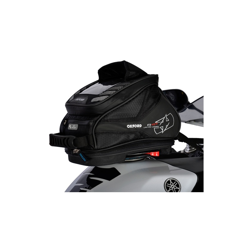 Tankbag na motocykel Oxford Q4R QR-Čierny
