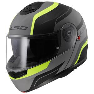 Vyklápacia prilba LS2 FF908 Strobe II Monza čierno-fluo žltá