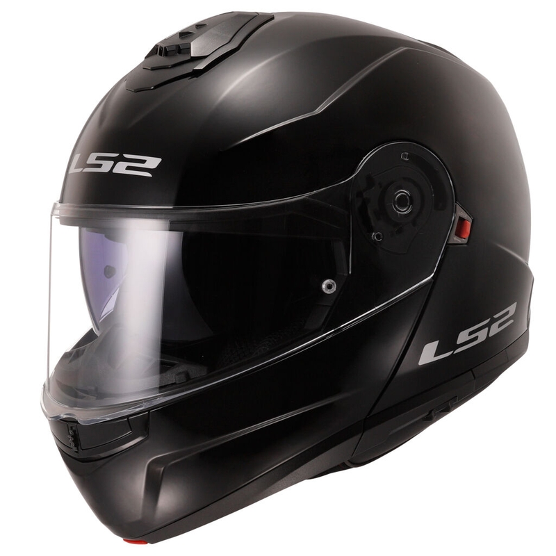 Vyklápacia prilba LS2 FF908 Strobe II čierna lesklá
