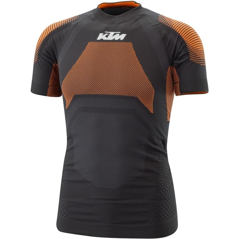 Termo tričko s krátkym rukávom KTM Performance čierno-oranžové výpredaj