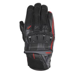 Rukavice na motocykel RSA Sprint čierno-červené