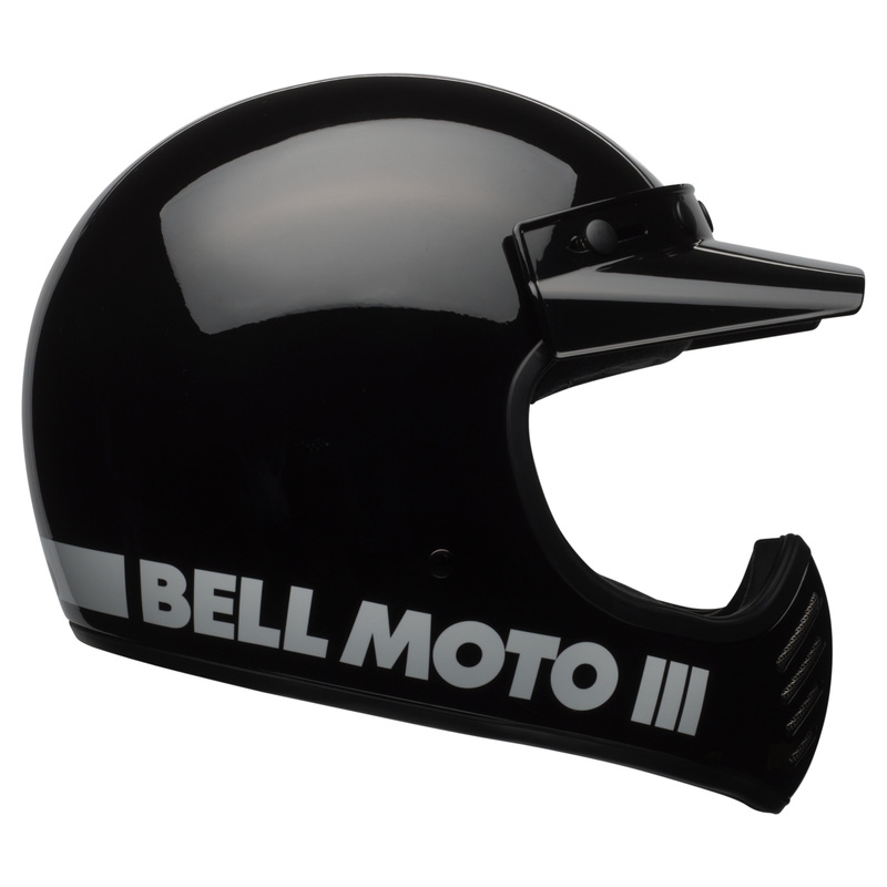 Prilba na motocykel Bell Moto-3 Classic čierna