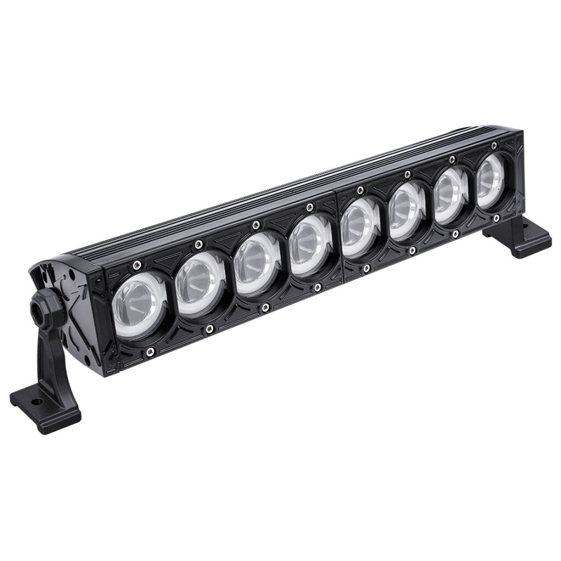 LED svetelná rampa SHARK LED LIGHT BAR 17" WITH HALO RING, CREE LED, 80W