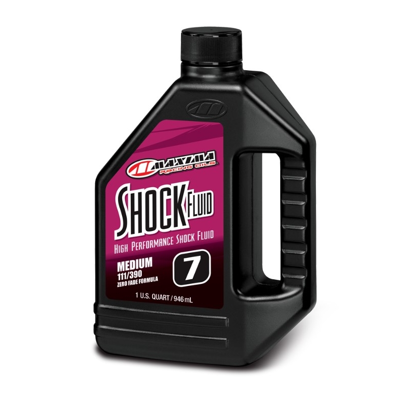Pretekársky tlmičový olej MAXIMA Racing Shock Fluid 75/390 7WT 946 ml