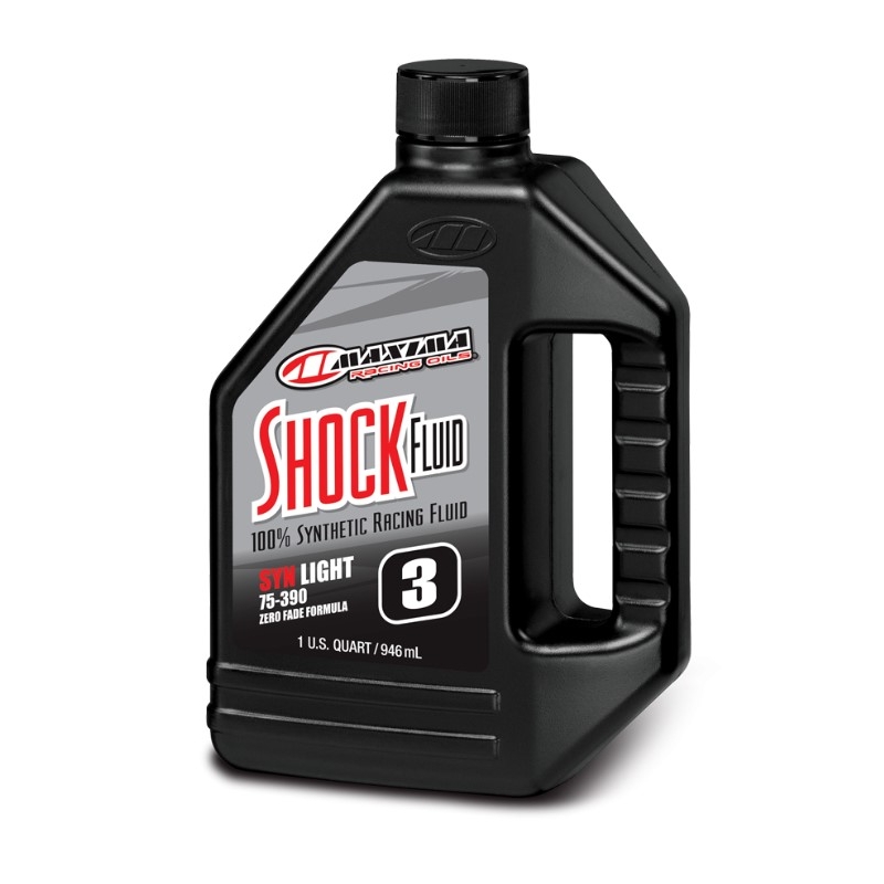 Tlmičový olej MAXIMA Racing Shock Fluid - light 3WT 946 ml