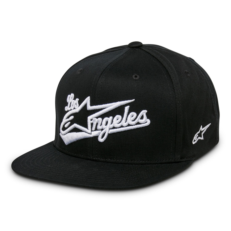 Šiltovka Alpinestars Los Angeles Hat čierno-biela