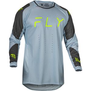 Motokrosový dres FLY Racing Evolution DST sivo-čierno-fluo zelený výpredaj