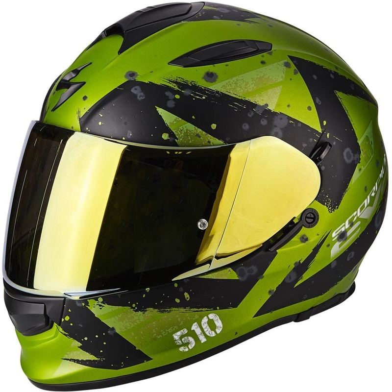 Integrálna prilba na motorku Scorpion EXO-510 Air Marcus zelená matná-čierna výpredaj