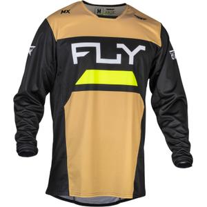 Motokrosový dres FLY Racing Kinetic Reload žlto-čierno-fluo žltý