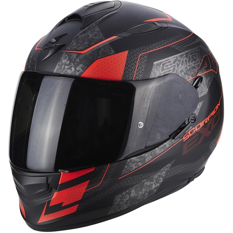 Integrálna prilba na motorku Scorpion EXO-510 Air Galva čierna matná-červená výpredaj