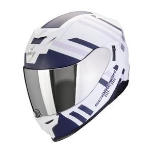 Integrálna helma na motocykel Scorpion EXO-520 EVO AIR BANSHEE matná bielo-modro-fialová výpredaj