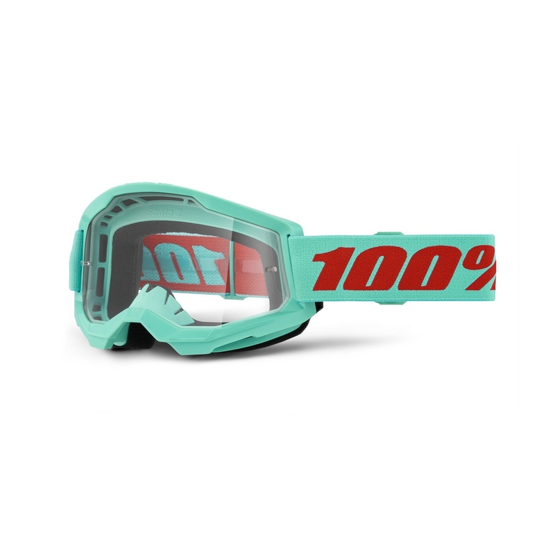 Motokrosové okuliare 100% STRATA 2 New Maupiti (číre plexi)