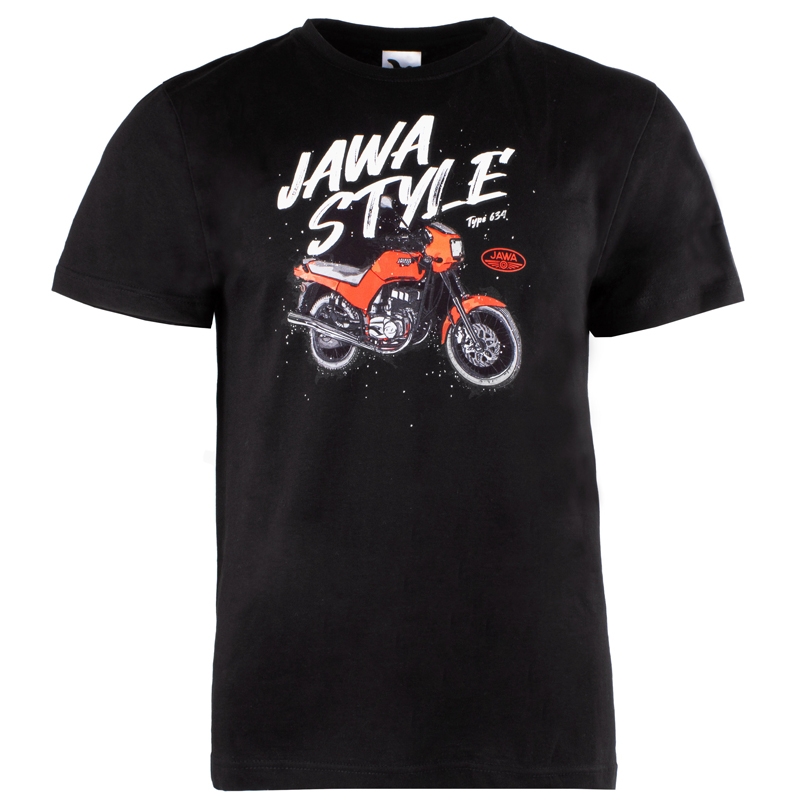 Tričko JAWA Style čierne