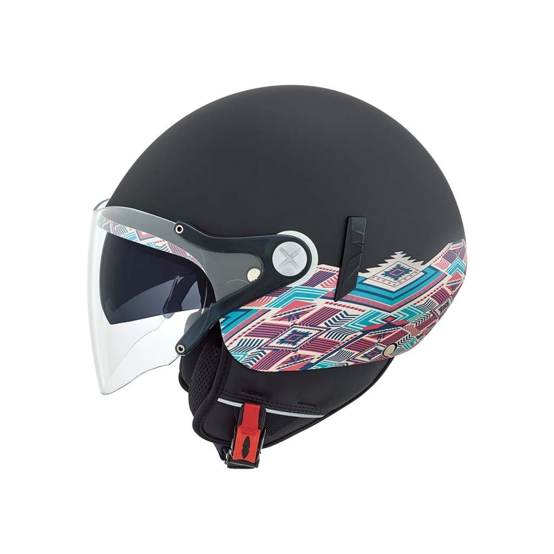 Otvorená prilba na moto Nexx SX 60 Vision Iris čierna matná výpredaj