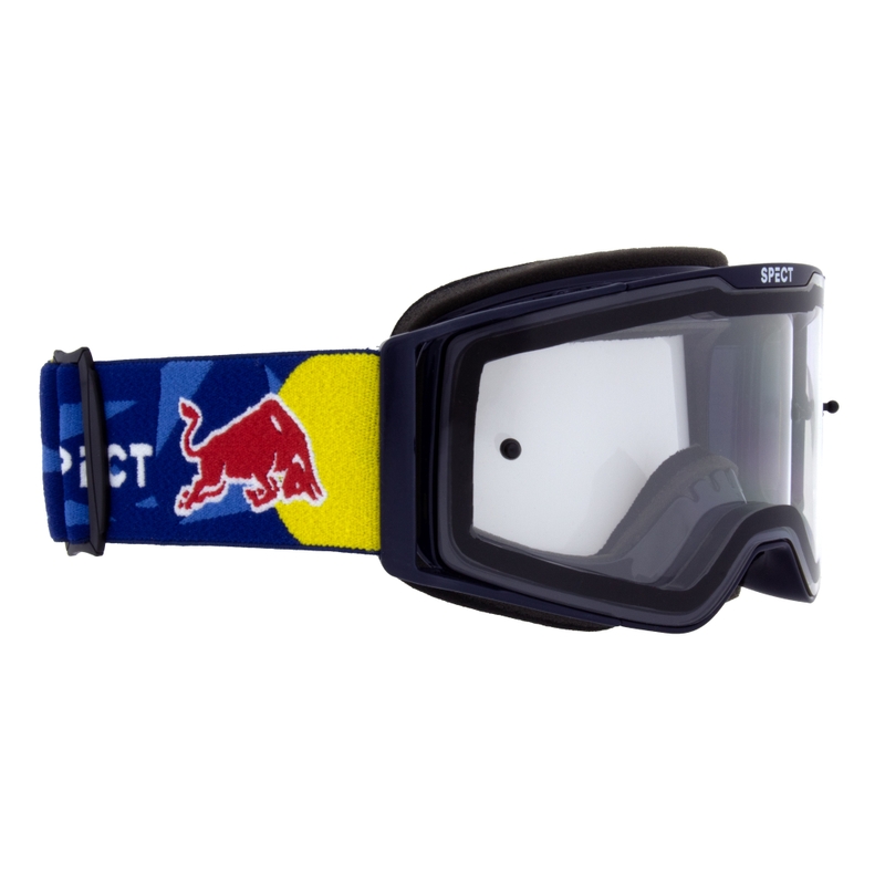 Motokrosové okuliare Red Bull Spect TORP modré s čírym sklom