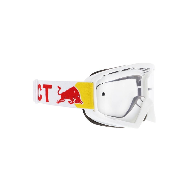 Motokrosové okuliare Red Bull Spect WHIP biele s čírym sklom