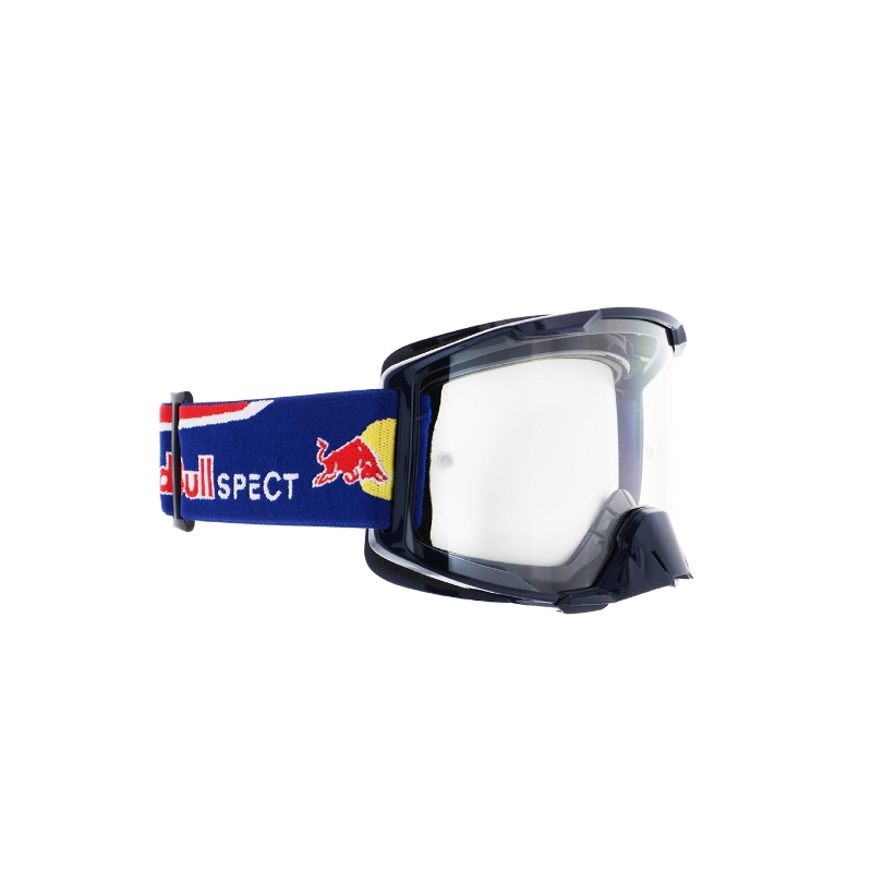 Motokrosové okuliare Red Bull Spect STRIVE S modrej s čírym sklom
