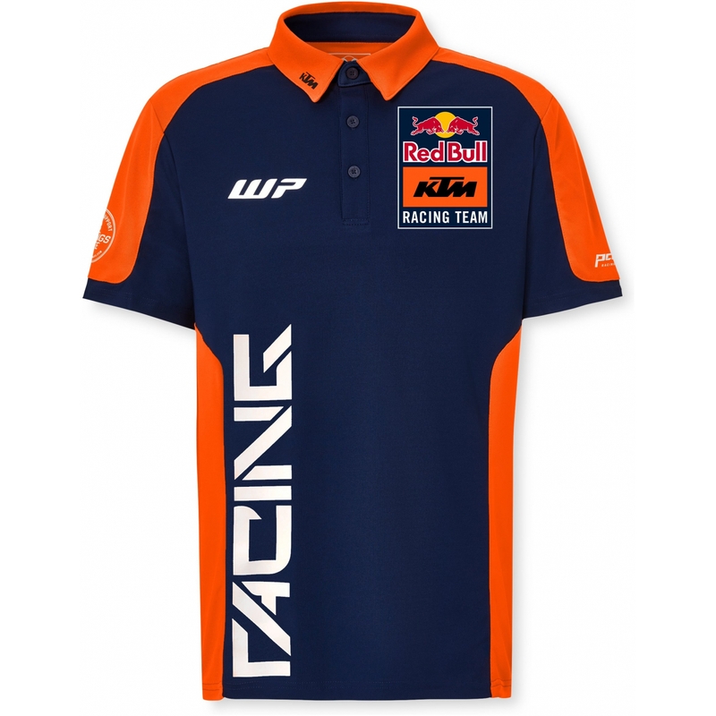 Polo tričko KTM Replica Team modro-oranžové výpredaj