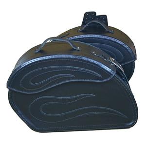 Kožené tašky na motorku RSA S152 čierne 18 l