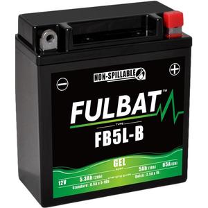 Gelový akumulátor FULBAT FB5L-B GEL (YB5L-B GEL)