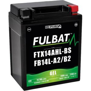 Gelový akumulátor FULBAT FB14L-A2 GEL (12N14-3A) (YB14L-A2 GEL)