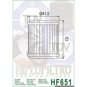 Olejový filter HIFLOFILTRO HF561