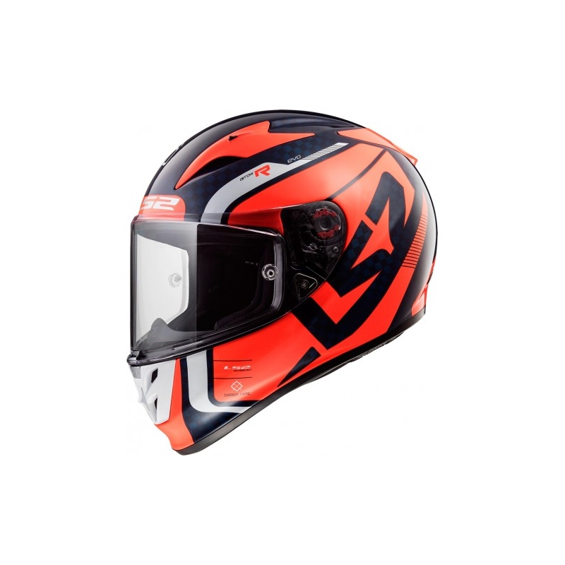 Prilba na moto LS2 FF323 Arrow C EVO Sting fluo oranžová