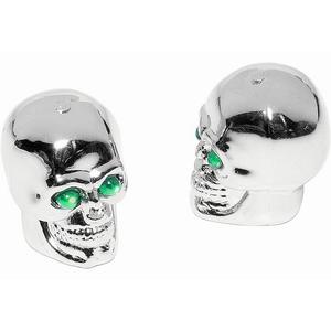 Čiapočky na ventilky R-TECH lebka 2 ks