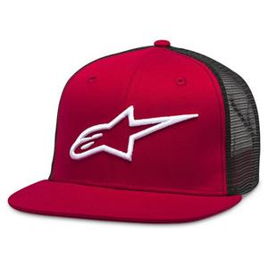 Šiltovka Alpinestars Corp Trucker červeno-čierna