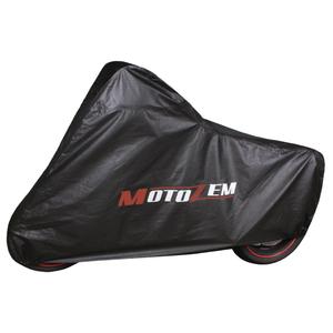 Garážová plachta na motorku MotoZem - čierna