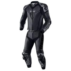 Kombinéza na motorku Rebelhorn Rebel čierno-čierna výpredaj
