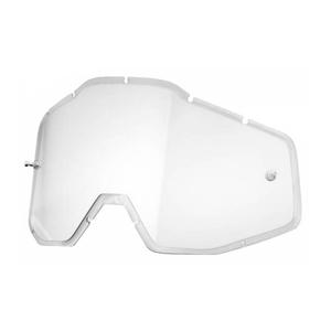 Plexi 100% Racecraft/Accuri/Strata číre (Anti-fog)