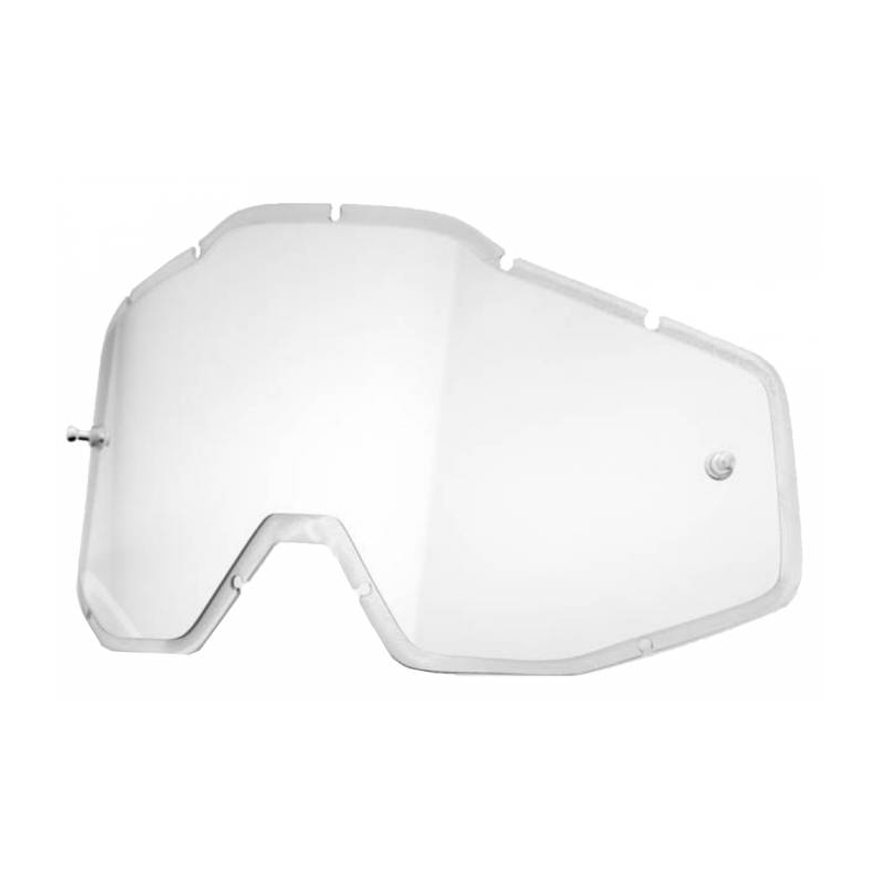 Plexi 100% Racecraft/Accuri/Strata číre (Anti-fog)