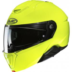 Výklopná prilba na motocykel HJC i91 Solid fluo zelená