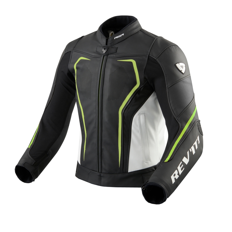 Bunda na motorku Revit Vertex GT čierno-fluo žltá výpredaj
