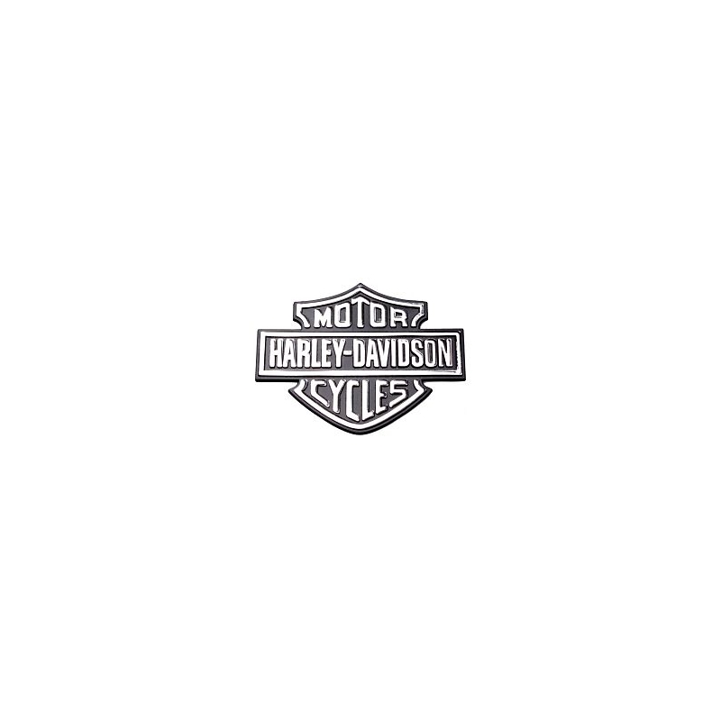 3D samolepka Harley-Davidson chróm