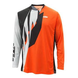 Motokrosový dres KTM Pounce oranžovo-čierno-biely