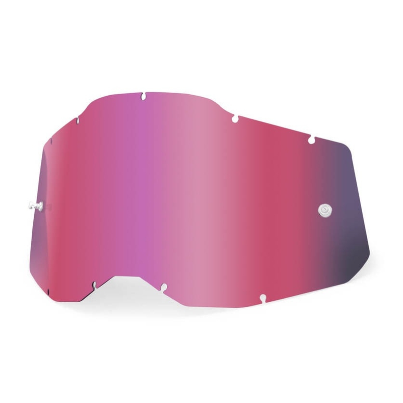 Plexi Q-TECH pre okuliare Racecraft 2/Accuri 2/Strata 2 ružové chróm