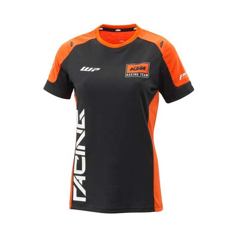 Dámske tričko KTM Team čierno-oranžové