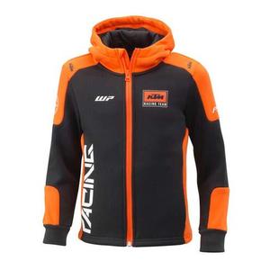 Detská mikina Kids Team Hoodie čierno-oranžová