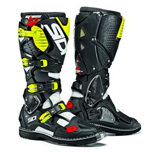 Motocyklové topánky SIDI CROSSFIRE 3 white-black-fluo yellow