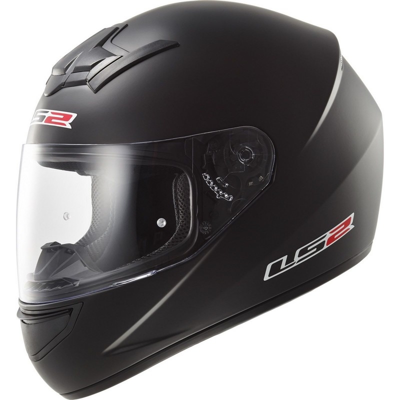 Prilba na motorku LS2 FF352 ROOKIE SOLID čierna matná výpredaj