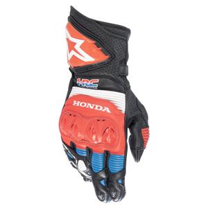 Rukavice na motorku Alpinestars GP PRO R 3 Honda čierno-červeno fluo-modro-biele