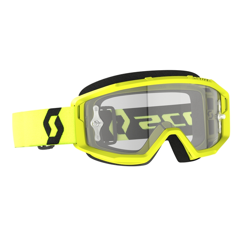 Motokrosové okuliare SCOTT PRIMAL CLEAR black-fluo yellow