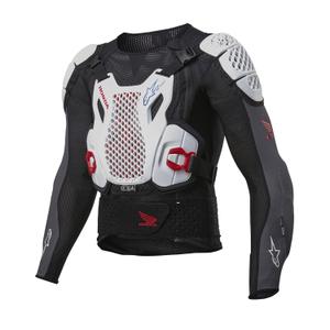 Chránič tela Alpinestars Bionic Plus 2 Honda kolekcia bielo-modro-červeno-čierny