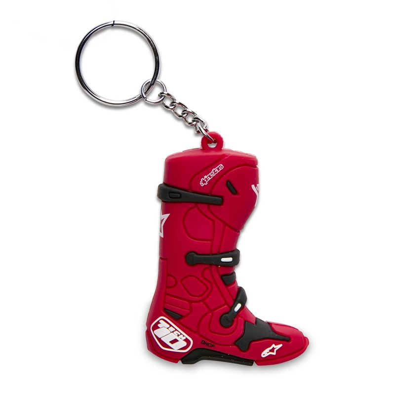 Kľúčenka Alpinestars New Tech 10 Boot červená
